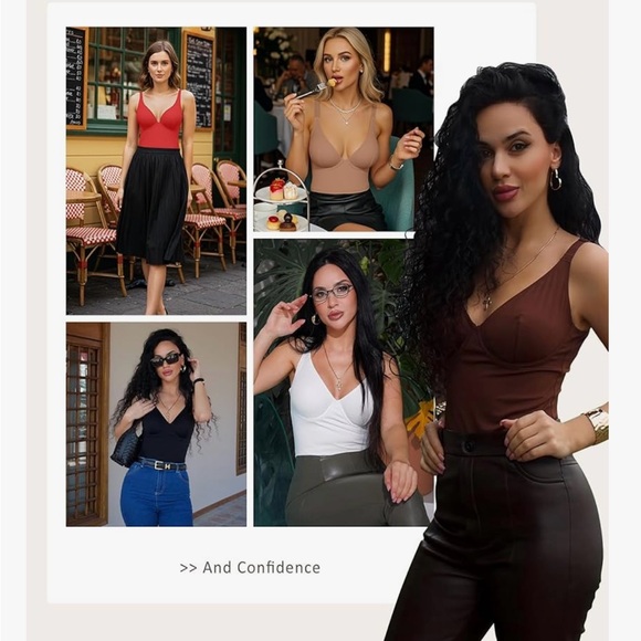 Black Shapewear Bodysuit - Picture 3 of 4